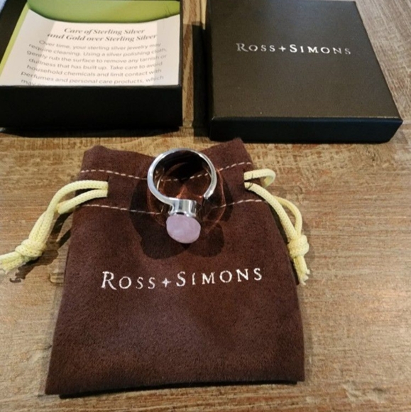 ROSS + SIMONS ROSE QUARTZ WRAP RING - Picture 4 of 4